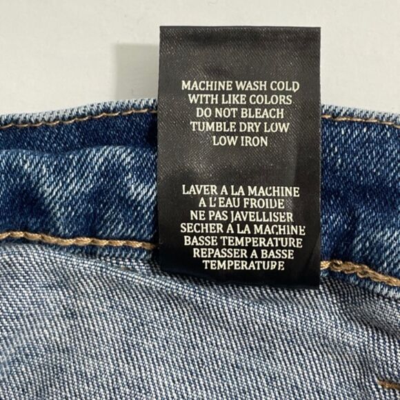 NWT Blank NYC Utility Carpenter Jeans Size 25 Cropped Straight Leg‎ Denim Blue - Picture 7 of 9